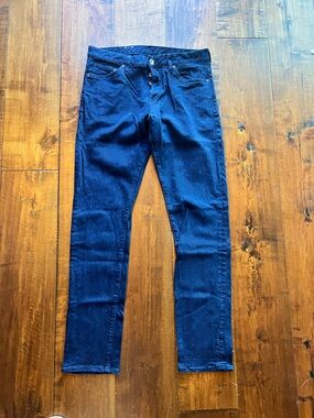 33x34 H&M Men's Skinny Jeans in Deep Navy